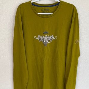 Mammut Olive Long Sleeve Tee